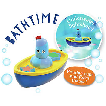iggle piggle bath time boat